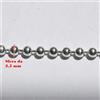 Catena a Palline Ø2,5mm in Argento 925/°°° - CC