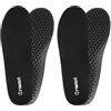 riemot 2 paia di solette sportive da uomo, ammortizzanti, traspiranti, ad asciugatura rapida, per scarpe da lavoro, scarpe sportive, scarpe da acqua, colore nero EU43