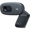 Logitech Webcam Logitech C270 HD - 720p/30 FPS, USB