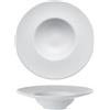 Gural Piatto Pasta Bowl Bianco Monaco Cm 28 Interno Cm 15 Stoneware di Gural