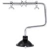 MAGT Bobinatore Pesca Mulinello Pesca Portatile Lancia Avvolgitore per Bobine Sistema di Attrezzi da Pesca in Alluminio da Utilizzare con Qualsiasi Formato di Spool (Colore : Argento)