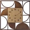 Arti e Mestieri Arti & Mestieri Orologio Glam 50x50 cm Caramello e Oro Laccato