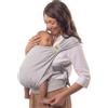 Boba Bliss Fascia Porta Bebe - Marsupio Neonato o Bambino 2 in 1 - Fascia Neonato Senza Nodi - Ideale per la Salute dei Fianchi - Marsupio Bambino Soffice ed Ergonomica - 3,2 a 16 Chili