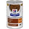 Hill's Prescription Diet Hill's Prescription K/D Kidney Care spezzatino pollo per cane 1 confezione (24 x 156 g)
