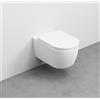 CERAMICA CIELO SPA Cielo Smile New vaso sospeso keep clean e coprivaso rallentato