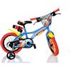 DINO BIKES Bici per Bambini 2-4 Anni Bicicletta 12 Pollici Superman