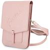 GUESS Borsa GUWBRSAVSPI rosa Saffiano Script