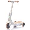 Monopattino Elettrico per Bambini Deluxe 3 Ruote + Casco e Kit Protezioni-Beige