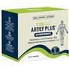 WHY NATURE ARTEF PLUS - Integratore Alimentare Ossa e Cartilagine - Con Vitamina C, Vitamina D3, Vitamina E, Acido Ialuronico - Gusto Arancia - Senza Glutine - 24 Bustine