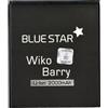 BLUE STAR BATTERIA IONI DI LITIO 3,7V 2000mAh PER WIKO BARRY - BLOOM - RAINBOW