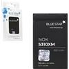 BLUE STAR BATTERIA IONI DI LITIO 3,7V 9500mAh PER NOKIA 5310 6660 FOLD 7210 SUPERNOVA 2720 FOLD 5630 6700 7230