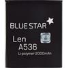 BLUE STAR BATTERIA IONI DI LITIO 3,8V 2000mAh PER LENOVO A536