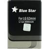 BLUE STAR BATTERIA IONI DI LITIO 3,8V 2000mAh PER LG G3 S - OPTIMUS F7 - L90 - L BELLO
