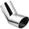 Lampa 60013 Gomito - Terminale di scarico in acciaio inox cromato 70 x 75 mm