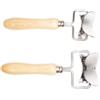 Roccobimbo Rotella Taglia Ravioli Ovale 5cm Manico in Legno