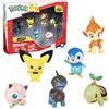 Pokémon Battle Figure Multipack (6PK: 2 Pichu, Deino, Jigglypuff #1, Turtwig, Piplup, Chimchar) W5