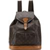 Louis Vuitton Pre-Owned - Zaino Monogram Montsouris GM 1994 - Donna - tela/pelle - Taglia unica - Marrone