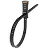 Wanmxinein Onguard Zip 8078 - Lucchetto a cavo, 56 cm, colore: Nero