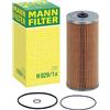 Mann Filter MANN-FILTER H 829/1 x Filtro dell'olio - AUTOVETTURE + VEICOLI COMMERIALI