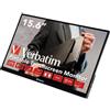 Verbatim 49592 Monitor PC 396 cm (15.6") 1920 x 1080 Pixel Full HD LCD Touch scr