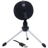 EMPIRE Microfono professionale da tavolo Microfono dirette streamig -52 db - DESK-360