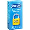 DUREX EXTRA SAFE - Preservativi extra sicuri - confezione da 12 profilattici