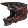 Oneal Casco Bici O Neal Blade Polyacrylite STRIKE Nero Rosso