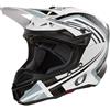 Oneal Casco moto cross Enduro Oneal 5SRS Polyacrylite Spyke Bianco