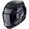 Scorpion Casco Moto Modulare P/J Scorpion EXO-TECH EVO CONQUER Nero C