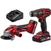 EINHELL - Trapano e smerigliatrice TC-TK 18 Li (Kit)