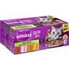 Whiskas 1 cibo per gatti Tasty Mix Chef's Choice in salsa, 40 x 85 g (1 confezione) - cibo umido di alta qualità per gatti adulti in 40 sacchetti
