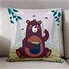 Bonamaison Copricuscini Decorativi da Letto, Polyester, Multicolor, 45x45