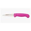 Arcos Serie 2900 - Spelucchino Coltello per sbucciare - Lama Acciaio Inossidabile Nitrum 80 mm - Manico Polipropilene Colore Porpora