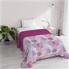Italian Bed Linen Trapuntino Fantasy, in microfibra, estivo, 1 posto e mezzo, soffioni