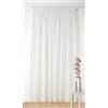 Linder - Tenda con fibbia - Finitura arricciatrice - Colore ecru - Larghezza 240 x 260 cm - 100% poliestere - Collezione Boucline