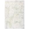 One Couture Tappeto a pelo lungo, molto morbido, soffice, bianco e blu, 160 x 230 cm