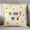 Bonamaison Copricuscini Decorativi da Letto, Polyester, Multicolor, 45x45