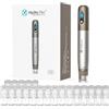 Lazzybeauty Hydra Pen H3 Penna per Microneedling, Macchina Applicatrice di Siero Professionale con 22 Punte Sostituibili, Derma Stamp (12 * 12 Aghi + 5 * Nano-HR + 5 * Nano-HS)