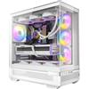 Antec C7 ARGB - Case per PC Mid-Tower E-ATX, supporta GPU RTX 40 e radiatore da 360 mm, 4 ventole ARGB PWM da 120 mm, raffreddamento verticale, Type-C 10Gbps, pannelli in vetro temperato