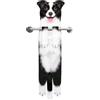 AGRIMONY Asciugamano Cane da Appendere, Decorazione Cucina Bagno per Dog Lovers | Forma di cane con bottone a zampa, morbida e assorbente; utile per lavabo, cucina, bagno e come regalo per la casa nuova