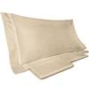 Lisola Set Completo Lenzuola Letto Singolo in Raso di Puro Cotone, 1 Lenzuolo da Sopra 160x290cm + 1 Lenzuolo da Sotto 90x200x30cm + 1 Federa 80x50cm, Made in Italy (Singolo, Sabbia)