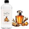 KAZIS® I Mystique Oud I Amber I legno di sandalo, 1 litro, per ogni lampada catalitica, profumo per ambienti
