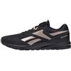 Reebok Runner 4.0, Sneaker Donna, Black/Black/Rose Gold, 44 EU
