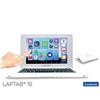 GIOCHERIA Lexibook LAPTAB® 10, Laptop Deluxe con touch screen per tutta la famiglia