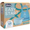 CHICCO (ARTSANA SpA) Chicco Set Pappa Silicone Azzurro 1 Pezzo