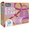 CHICCO (ARTSANA SpA) Chicco Set Pappa Silicone Rosa 1 Pezzo