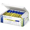 STAEDTLER Noris Writing pen 307 Fineliner, alloggiamento in 97% plastica riciclata a norma ISO 14021, Fineliner in scatola scolastica, blu, 100 pezzi, 307-3 C100