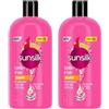 Sunsilk, Shampoo Scintille di Luce, Shampoo Anticrespo Districante, Dona Lucentezza al Capello, Formula Active-Fusion con Olio di Jojoba, Collagene e Biotina, Formato XXL 810ml (Confezione da 2)