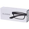 Bestmad Srl Occhiali da Lettura Glassio Cupertino Colore Nero Gradazione +1,0 1 pz