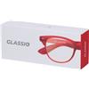Bestmad Srl Occhiali da Lettura Glassio Fremont Colore Rosso Gradazione +1,0 1 pz